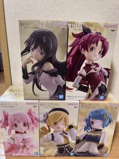 まどマギワルプルギスの廻天鹿目まどか暁美ほむら巴マミ美樹さやか佐倉杏子5個セット