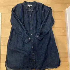デニムワンピース　シャツ