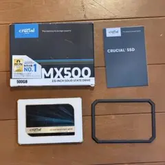 Crucial MX500 2.5 インチ SSD 500GB (1)