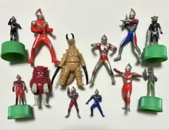 ウルトラマン　ミニフィギュア色々 ウルトラ8体 怪獣4体　計12体