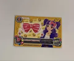 アイカツカード レッドストライプリボンアクセ