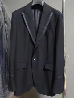 5351POUR LES HOMMES　ピークドラペルミリタリージャケット 48