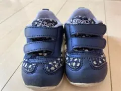 asics スクスク　13㎝　アイダホ　女の子　花柄　ベビーシューズ