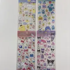 サンリオ　クリアキャンディシール4枚セット