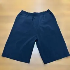 ハーフパンツ ゴムウエスト ブラック 160㎝