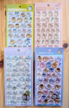 ミ*リ様 【正規品】新品　第2弾ちいかわ　ボンボンドロップシール4種類