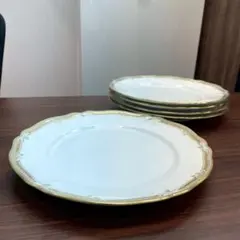 【新品未使用】ノリタケ コンテッサ 大皿プレート 5枚 26cm 金彩