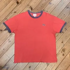 EVISU リンガーTシャツ ネイビー レッド 38 - メルカリ