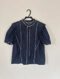 moussy デニムブラウス　半袖のサムネイル