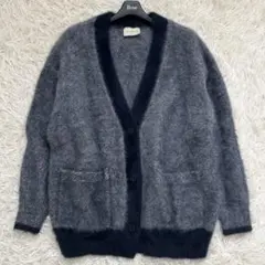 美品✨ユナイテッドアローズ フォックスカシミヤ ポケット カーディガン グレー