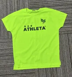 ATHLETA Tシャツ ネオンイエロー 160cm