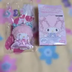 サンリオ マイスウィートピアノ♡指人形にもなる ロリータ マスコットキーホルダー