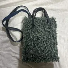 カシオペア　ショルダーバッグ 2way グリーンのサムネイル