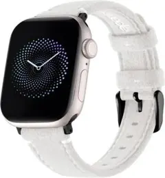 Apple Watch 用スエードバンド スターライトグレー 新品