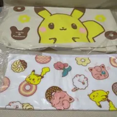 新品未開封ミスド福袋に入っていたポケモンのトートバッグ、ハンドタオルの２点セット