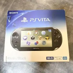 【動作確認済み】PS Vita 2000 Khaki/Black Wi-Fi本体