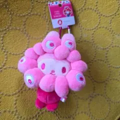 マイメロディ ぬいぐるみ カラビナ付き　ミャクミャク　大阪万博　コラボレーション