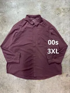 00s SWISS TECH ナイロンシャツ長袖 ヴィンテージ古着