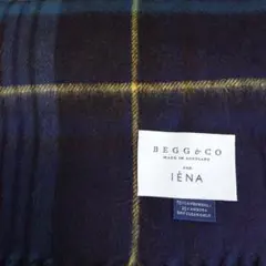 IENA☆イエナ begg&co ベグアンドコー 別注大判ストール