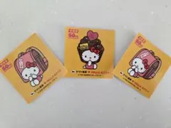 ハローキティ 50周年記念 ステッカー 3枚セット