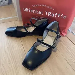 ORiental TRaffic ストラップパンプス　黒