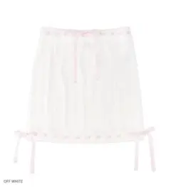 新品 Katie RIBBON TOSS リボンミニスカート サックスブルー - メルカリ