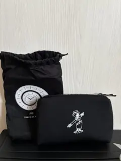 【新品・未使用】CHANEL　シャネル　ノベルティ　ポーチ2点セット 黒