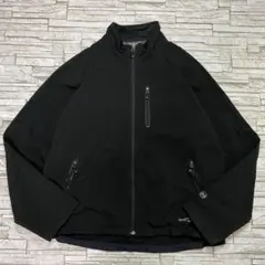 エディーバウアー ソフトシェル フリースジャケット ブラック アウトドア 黒