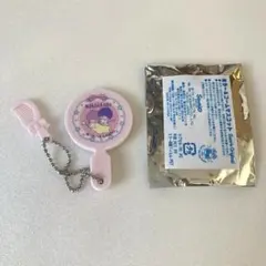 なつかしカプセル ミラー&コーム マスコット キキララ　リトルツインスターズ