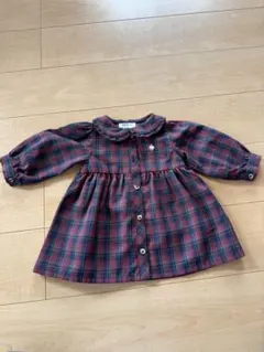 POLO Baby チェック柄ワンピース 80