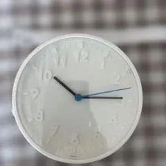 IKEA STOMMA ストンマ 掛け時計 ホワイト 20cm