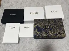 CHANEL CELINE DIOR ブランドギフトボックスセット
