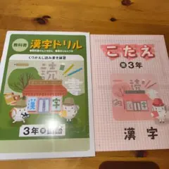教科書　漢字ドリル　小3のサムネイル
