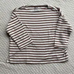 最終値下げ　無印良品 M/L ストライプTシャツ