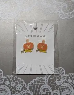ちいかわ ゆらゆらピアス カボチャなうさぎ