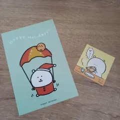 ナガノマーケット　ノベルティステッカー・ポストカード