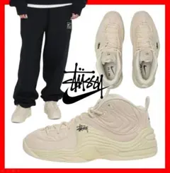 Stussy Nike Air Foamposite ベージュ