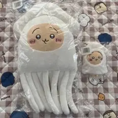 치이카와 たこイカ 쿠지 Ｂ賞 우사기 BIGクッション C賞 ぬいぐるみ