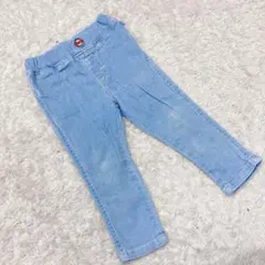 〈 EDWIN エドウィン〉ベビー デニム 水色 95㎝ カジュアル ジーパン