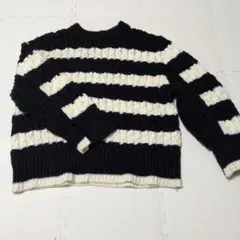 ZARA ボーダーニット セーター