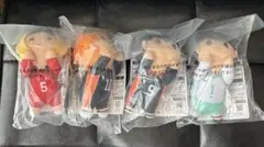 一番くじハイキュー‼︎ 10周年記念・D賞ちょこのっころんぬいぐるみ4種コンプ