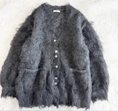 【Eaphi】 SHAGGY KNIT CARDIGAN 2026年最新】Shaggy knit cardigan eaphiの人気アイテム - メルカリ
