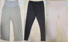マタニティウェア③　パンツ　レギンス3点セットのサムネイル
