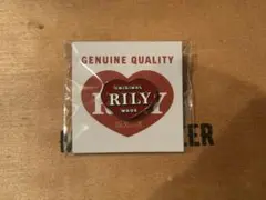 【新品未使用】RILY Heart Pins Red
