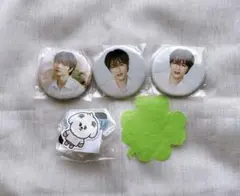 M.様専用 TXTボムギュ 缶バッジ白2個 カプセルトイ