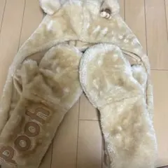 プーさん マフラー　被り物