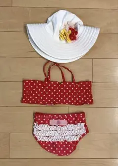 ラッフルバッツ セパレート水着 帽子 3点セット