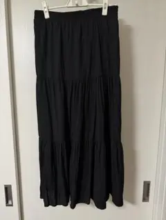 H&M スカート　ロングスカート　サイズs ブラックのサムネイル