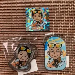 関口メンディー、小森隼 メタルキーホルダー、スクエアステッカー