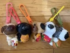 マクドナルド犬キャラクターぬいぐるみ5体セット the dog